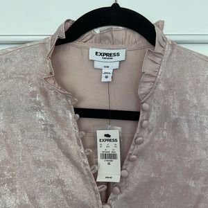 Express Portifino Slim Pink Blouse